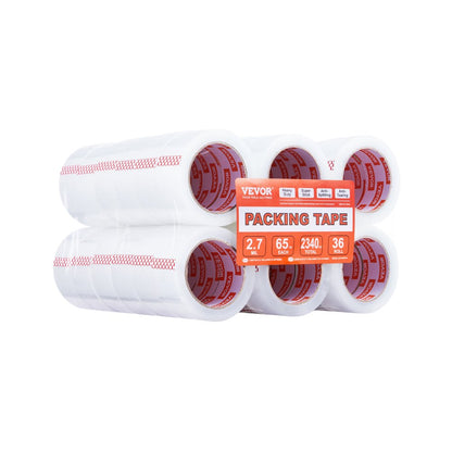 ID274865P3 - Heavy Duty 1.88in Clear Packing Tape, 36 Rolls, 65yd Each