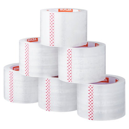 ID277665P6 - Heavy Duty 65yd Clear Packing Tape, 2.7mil, 6 Rolls
