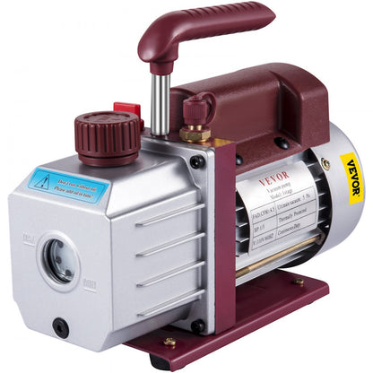 RS-1 - Lightweight 4.5CFM VEVOR Vacuum Pump for HVAC & Auto Maintenance