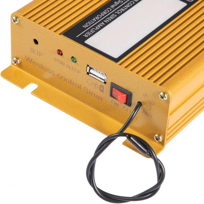 010203246161 - VEVOR 400W Emergency PA System with Handheld Mic and Mounting Bracket