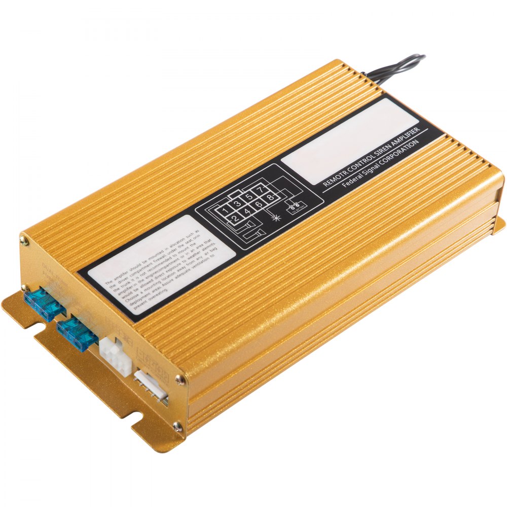 010203246161 - VEVOR 400W Emergency PA System with Handheld Mic and Mounting Bracket