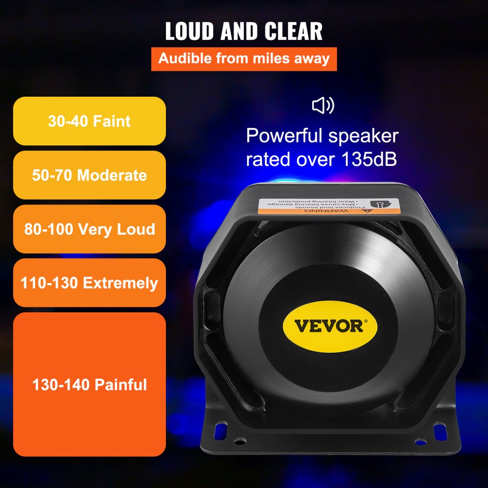 010241005855 - 200W Emergency PA System with Mic & Light Control