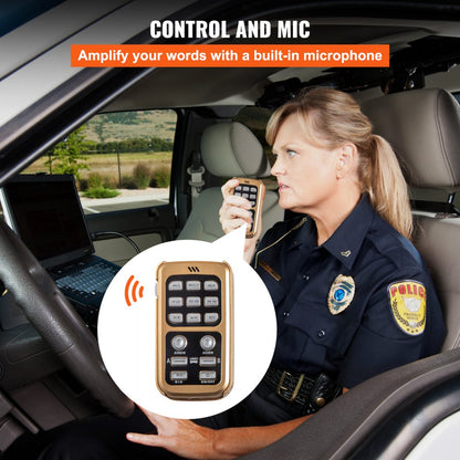 010241005855 - 200W Emergency PA System with Mic & Light Control