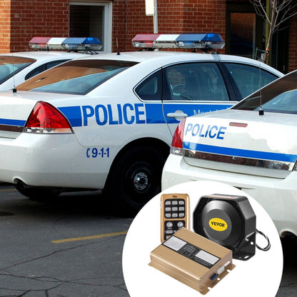010241005855 - 200W Emergency PA System with Mic & Light Control