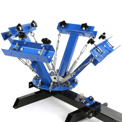 010975615477 - Durable 4-Color Silk Screen Printing Machine for Versatile Projects