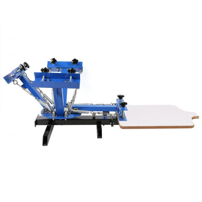 010400026042 - 4-Color Screen Printing Press with 18"x18" Flash Dryer