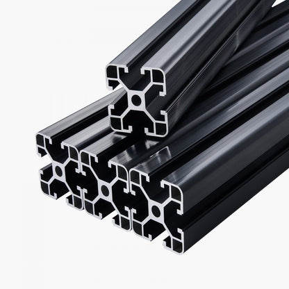 4040-60-4 - Durable 23.6" Anodized Aluminum T-Slot Linear Rail, 4pcs Set