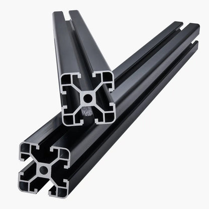 4040-60-4 - Durable 23.6" Anodized Aluminum T-Slot Linear Rail, 4pcs Set