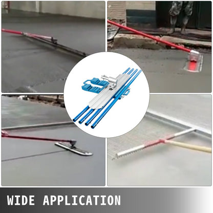 010404013913 - Lightweight 48" Concrete Bull Float Tool for Easy Finishing