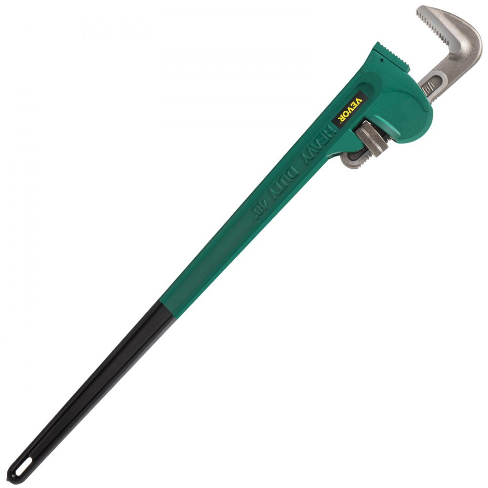 010777019523 - 48" Heavy-Duty Pipe Wrench with 4.3" Adjustable Jaw Capacity