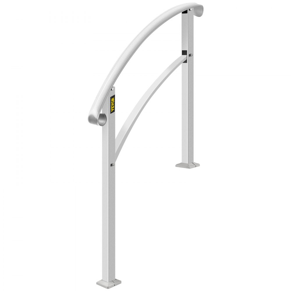 LTFSBS-4FT - Sturdy Outdoor Wrought Iron Handrail for 4-Step Safety