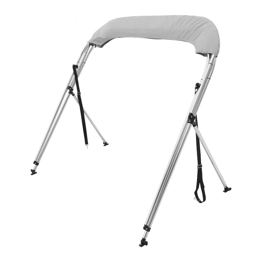 4 Bow 8'L × 54" H × 91" - 96" W - Durable 900D Polyester Bimini Top