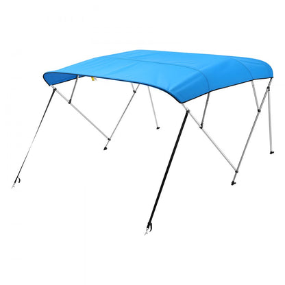 4 Bow 8'L×54"H ×67"-72"W - Durable Bimini Top with Quick Release Setup