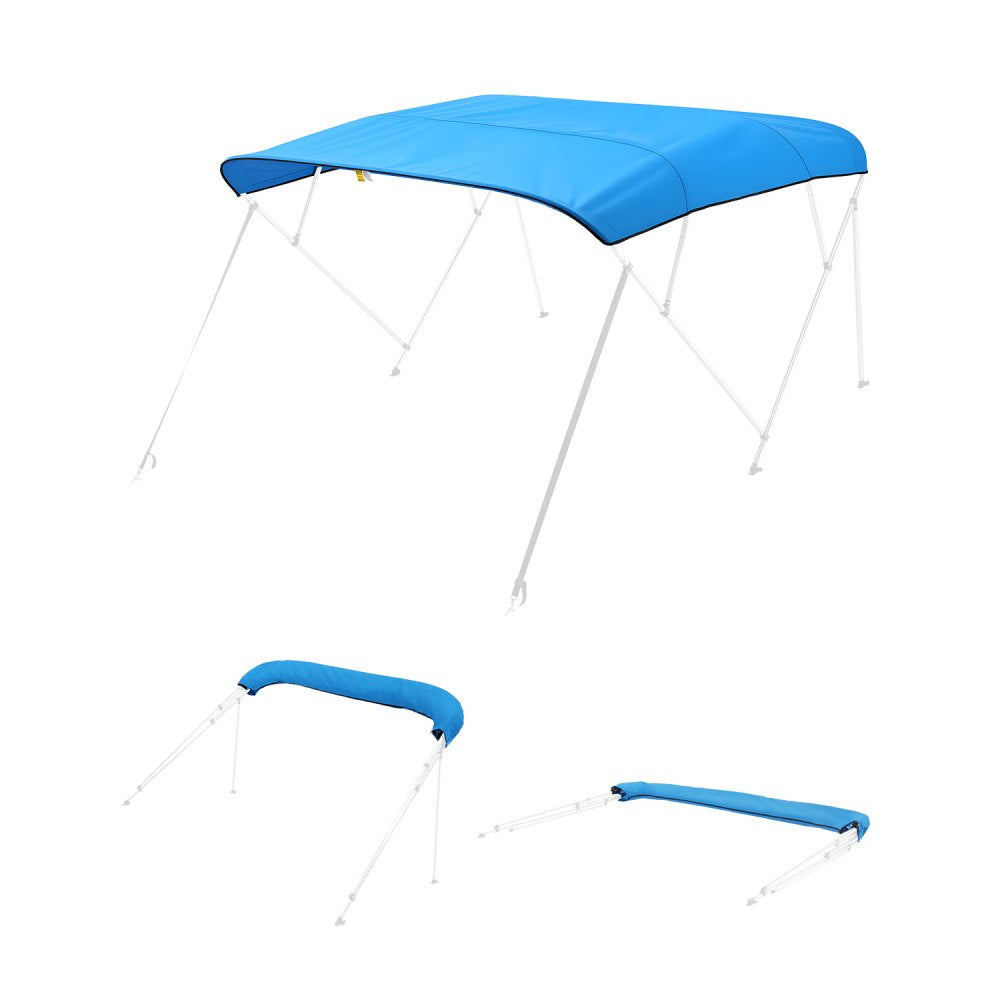 4BMN97103TENT - Durable 96"L Boat Awning Canopy with Custom Storage Bag