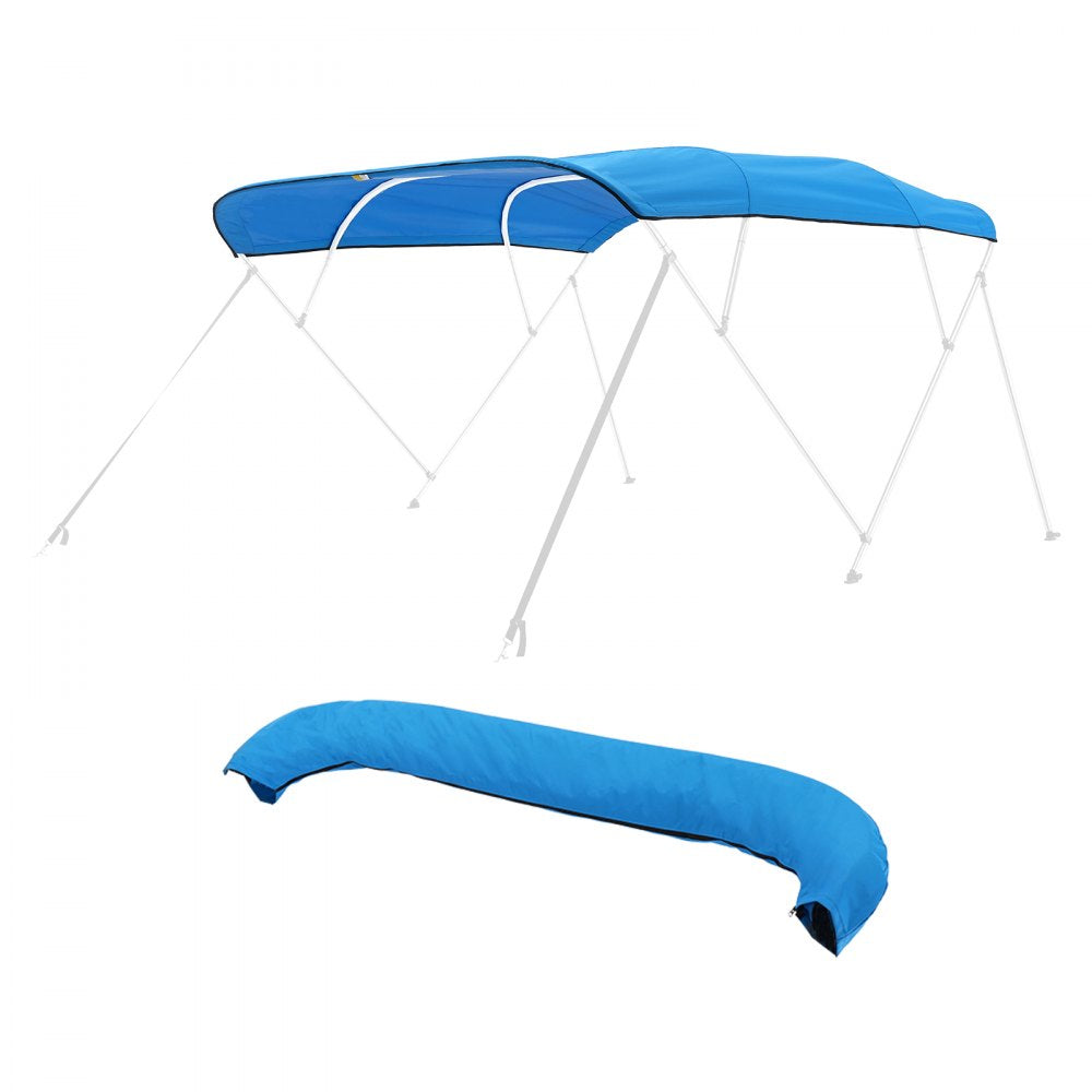 4BMN97103TENT - Durable 96"L Boat Awning Canopy with Custom Storage Bag
