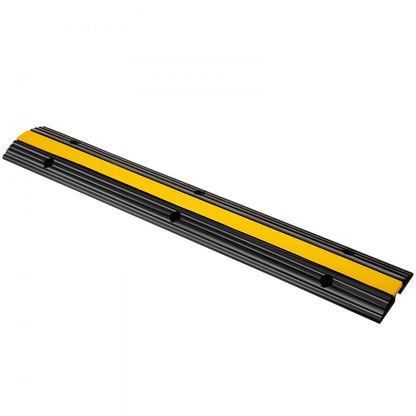 GXB4TZ1000X250X50 - Heavy-Duty 40'' Rubber Cable Protector Ramp, 22046 lbs Capacity