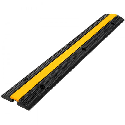 GXB4TZ1000X250X50 - Heavy-Duty 40'' Rubber Cable Protector Ramp, 22046 lbs Capacity