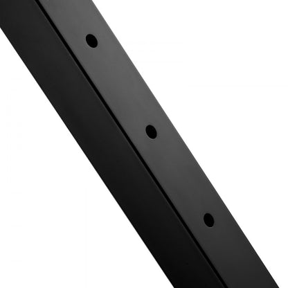 HR-002 - 36" Black Stainless Steel Cable Railing Post for Indoor/Outdoor Use