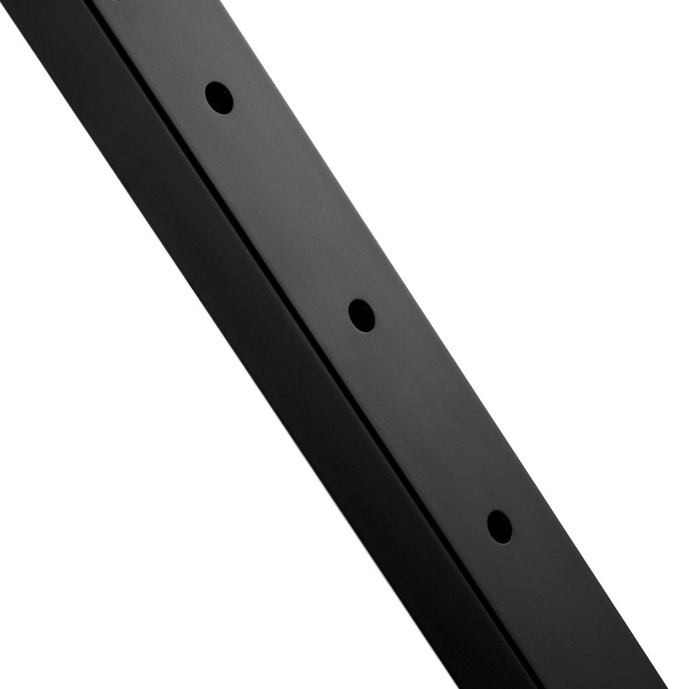 HR-003 - 42" Black Stainless Steel Cable Railing Post for Indoor/Outdoor Use