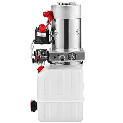 010732530224 - 4 Quart Double Acting Hydraulic Pump for Dump Trailers