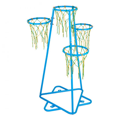 JYG-33805 - Adjustable Kids Basketball Hoop 37.8" to 55.5", Indoor/Outdoor