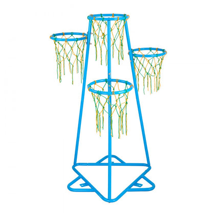 JYG-33805 - Adjustable Kids Basketball Hoop 37.8" to 55.5", Indoor/Outdoor