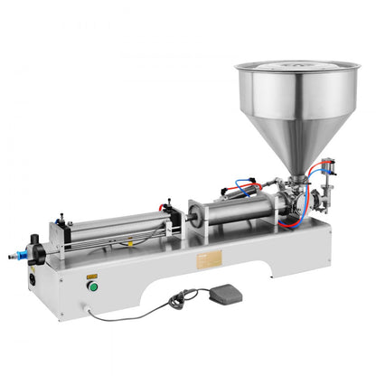 010368407162 - 50-500ml Stainless Steel Pneumatic Filling Machine with Anti-Drip Design