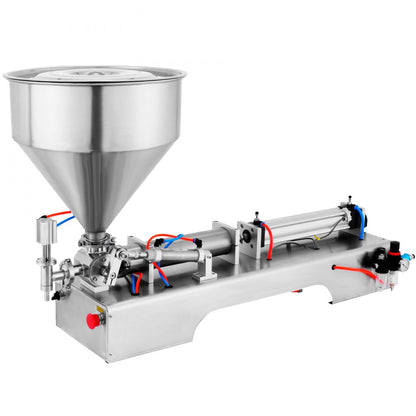 010368407162 - 50-500ml Stainless Steel Pneumatic Filling Machine with Anti-Drip Design