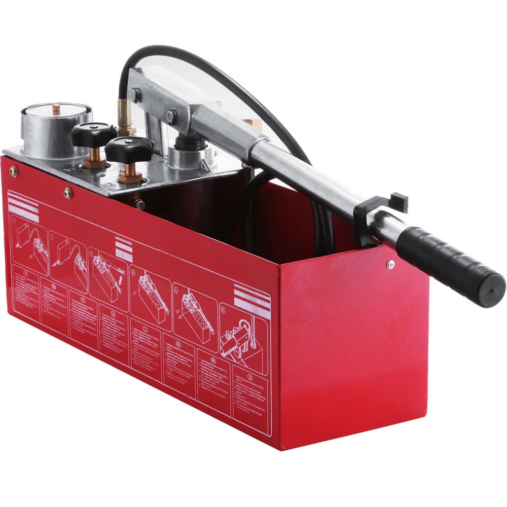 010917896494 - 3.17 Gallon Steel Hydraulic Pressure Tester 50 Bar