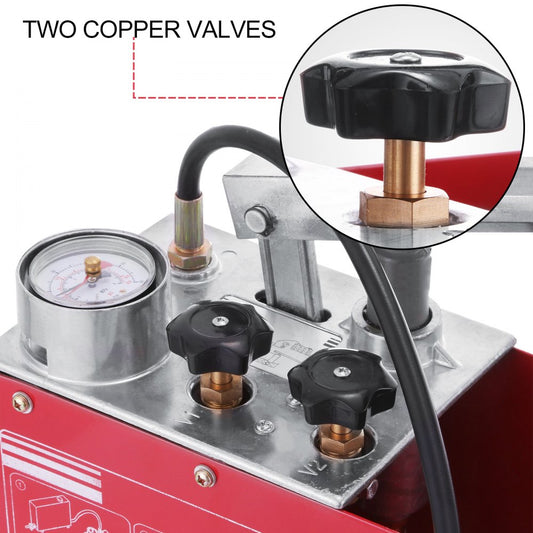 010917896494 - 3.17 Gallon Steel Hydraulic Pressure Tester 50 Bar