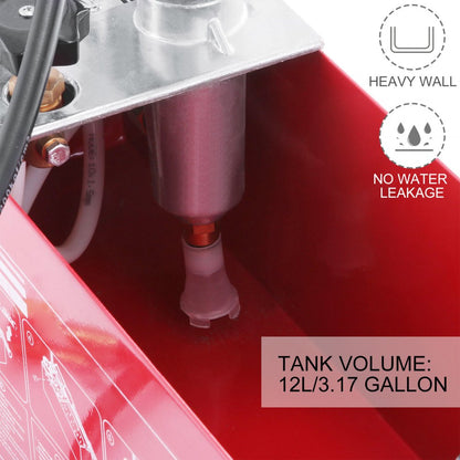 010917896494 - 3.17 Gallon Steel Hydraulic Pressure Tester 50 Bar