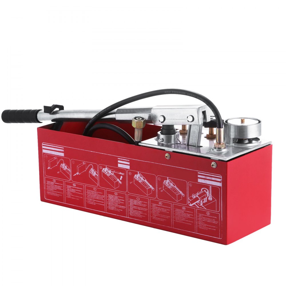 010917896494 - 3.17 Gallon Steel Hydraulic Pressure Tester 50 Bar