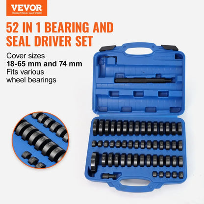 XC2523 - VEVOR 52 Pcs Bushing Press Kit, 18-74mm Tool Set