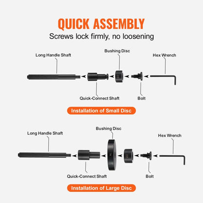 XC2523 - VEVOR 52 Pcs Bushing Press Kit, 18-74mm Tool Set
