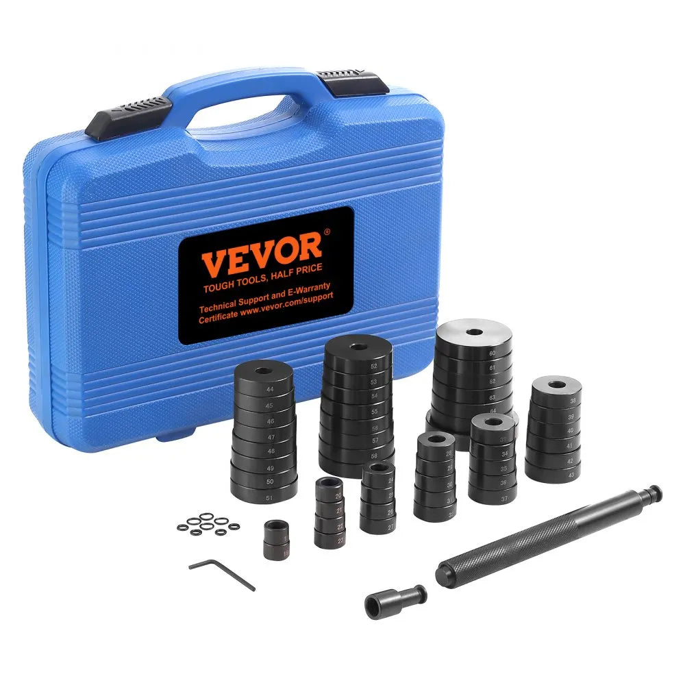 XC2523 - VEVOR 52 Pcs Bushing Press Kit, 18-74mm Tool Set