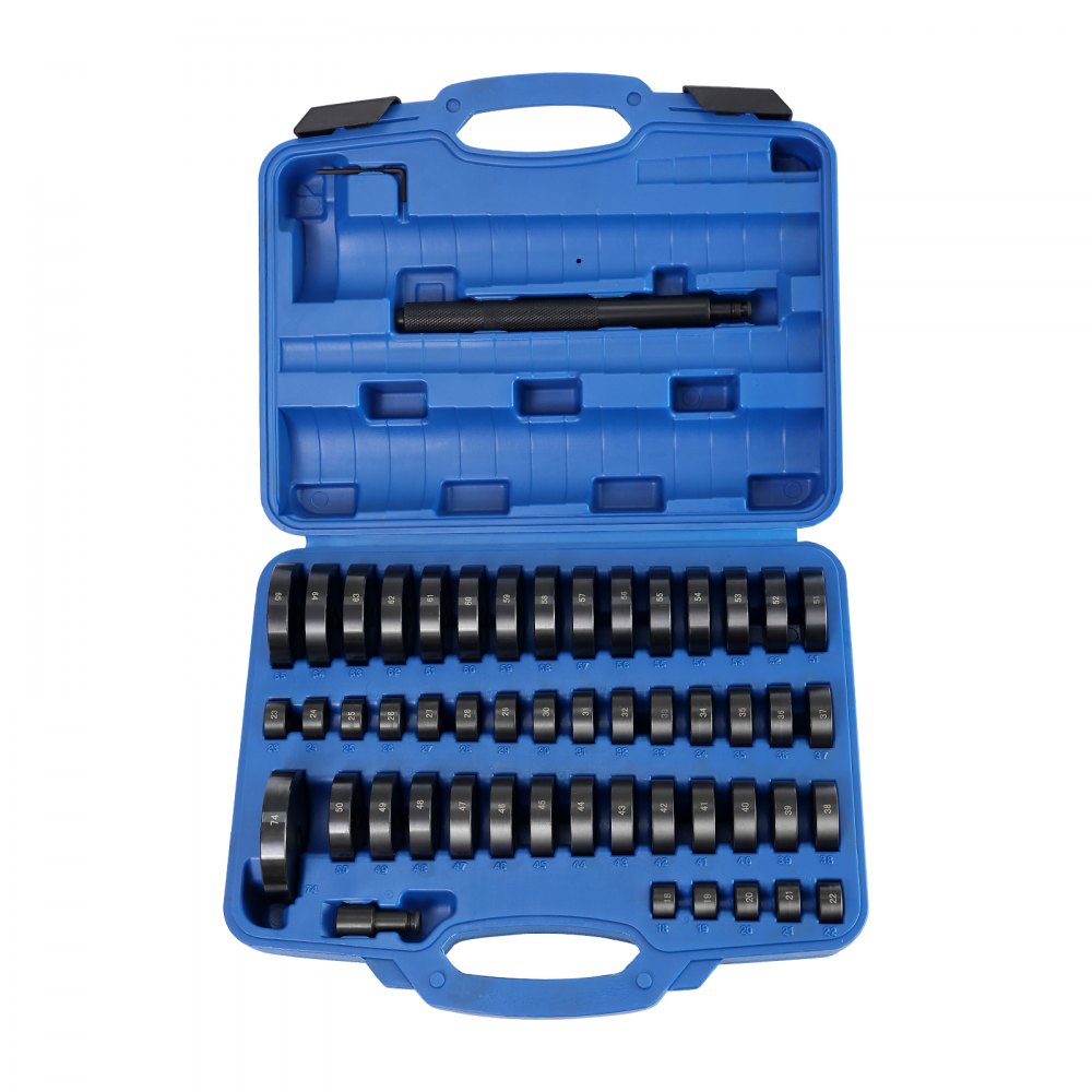 XC2523 - VEVOR 52 Pcs Bushing Press Kit, 18-74mm Tool Set