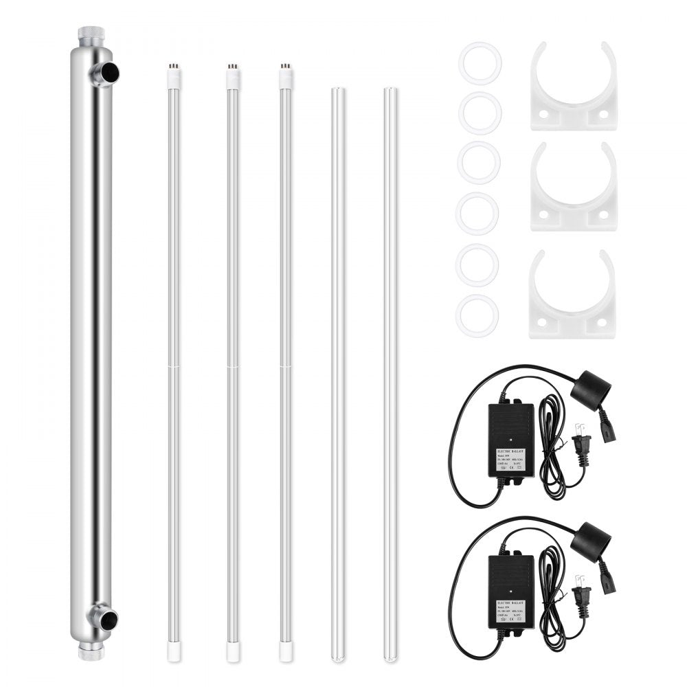 010567097197 - UV Sterilizer 12GPM Water Purifier with Extra Lamps & Easy Setup
