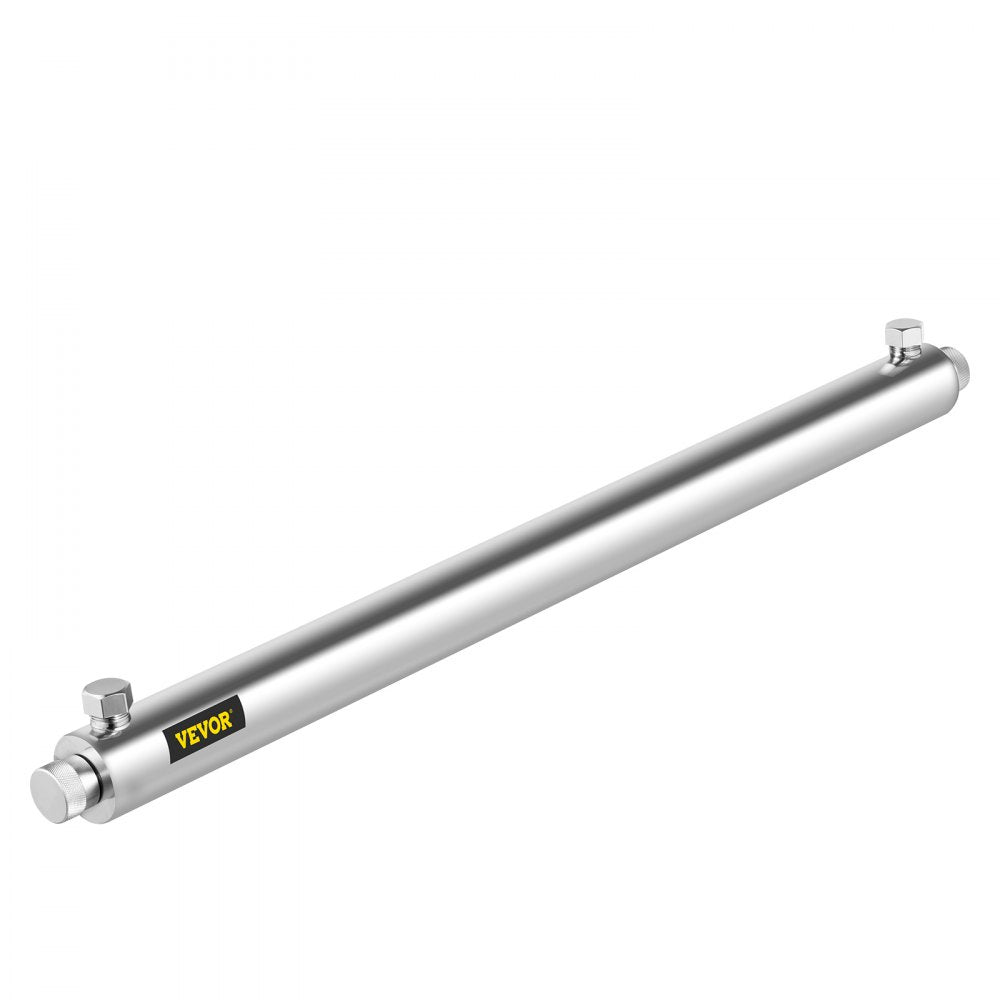 010681959070 - Efficient UV Water Purifier with Mounting Brackets and Glass Design