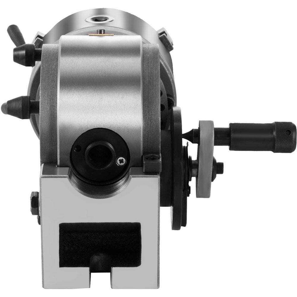 010916047453 - Precision 5-Inch Dividing Head with 3 Jaw Chuck