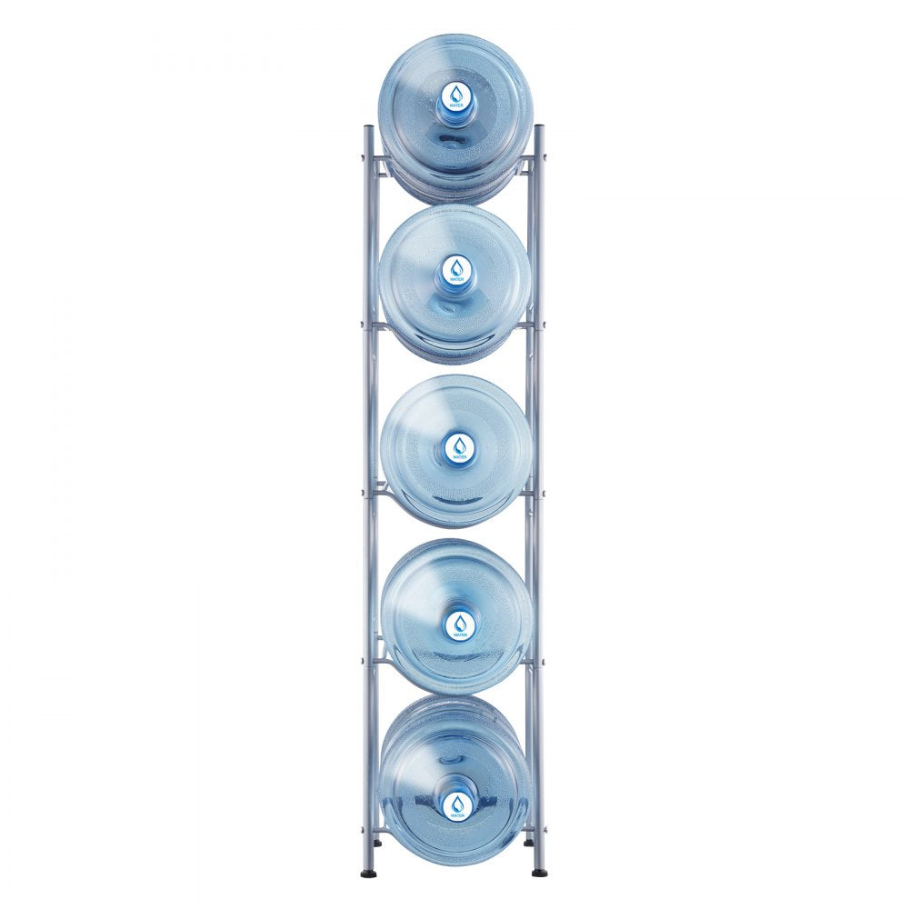5 Water Bottle Rack-S - 5-Tier 53.3" Cast Iron Water Bottle Organizer