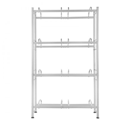 8 Water Bottle Rack-S - 8-Bottle Vertical Holder for 3 & 5-Gallon Jugs