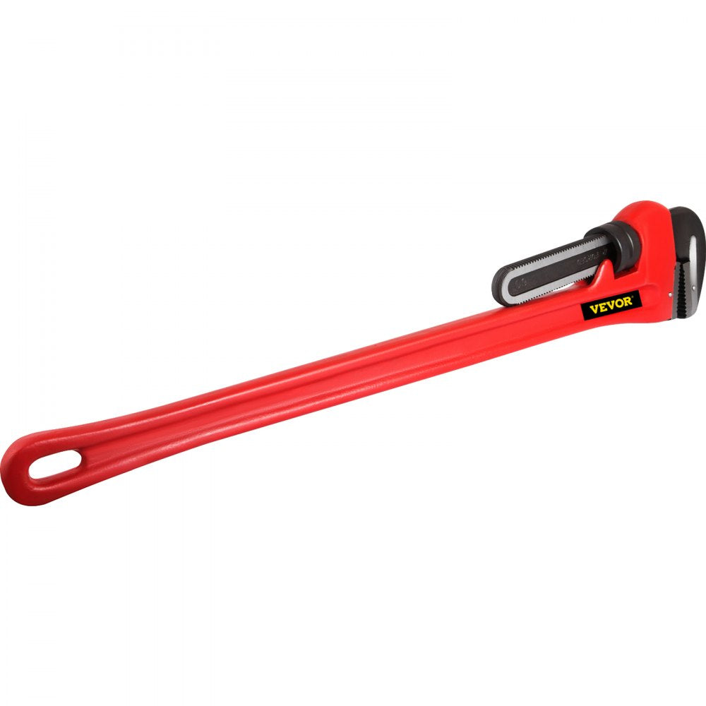 010464814576 - 60" Steel Pipe Wrench with Adjustable Jaw for Heavy-Duty Use
