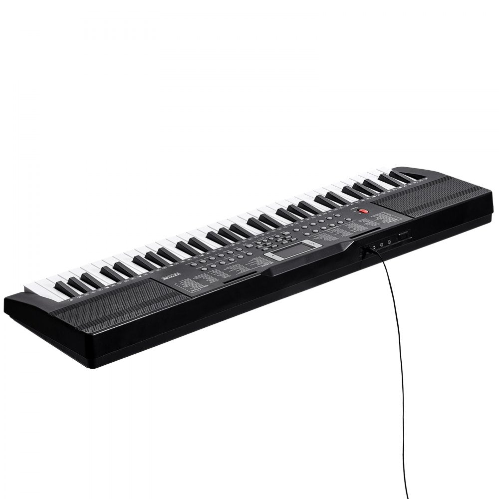 BD-663 - 61-Key Electric Keyboard with Headphones & Dual Speakers