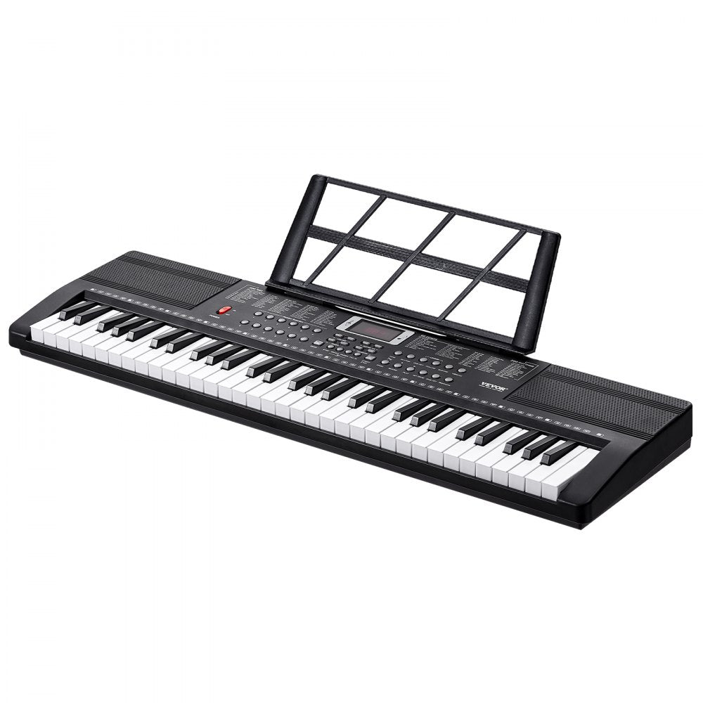 BD-663 - 61-Key Electric Keyboard with Headphones & Dual Speakers