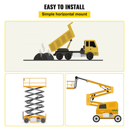 010377084563 - 6-Quart 12V Hydraulic Pump for Dump Trailers & Lifting