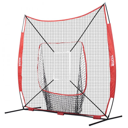 010513106823 - Durable 7x7 ft Baseball Practice Net for Skills Training