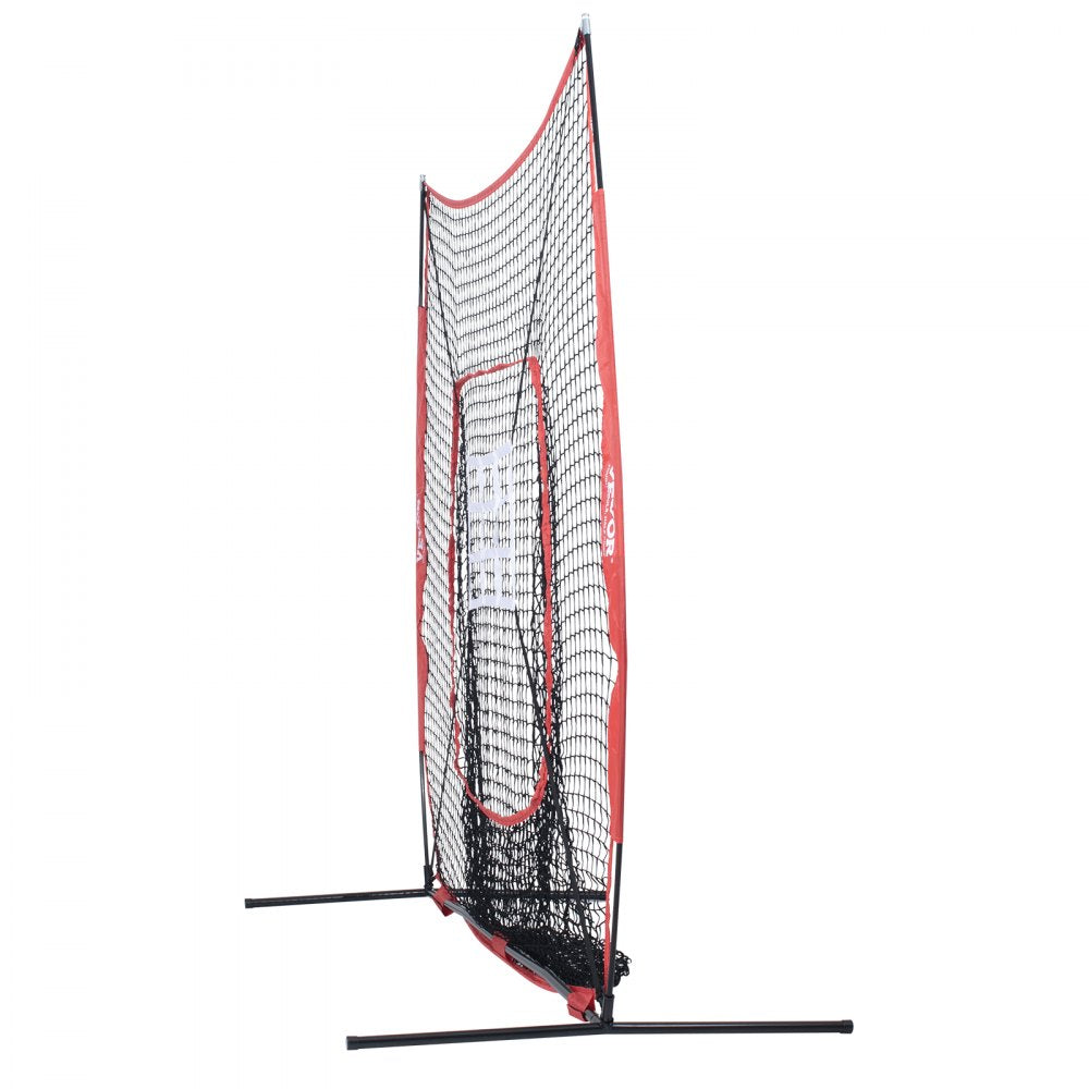 010219766837 - VEVOR 7x7 ft Durable Baseball Practice Net for Easy Setup