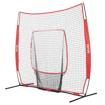 010644418759 - VEVOR 7x7 ft Practice Net for Baseball & Softball Training