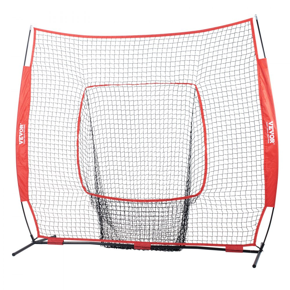 010644418759 - VEVOR 7x7 ft Practice Net for Baseball & Softball Training