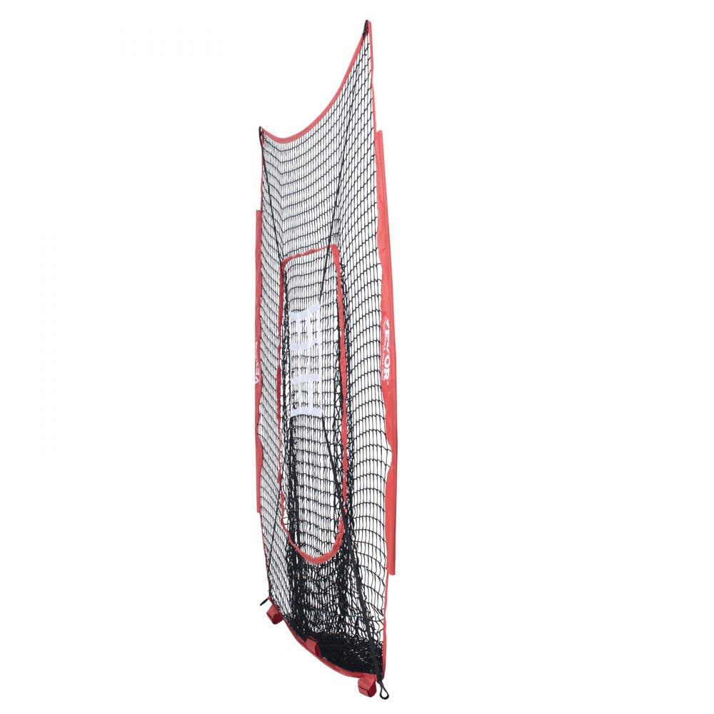 010355704659 - 7x7 ft VEVOR Baseball Softball Practice Net with Target Frames